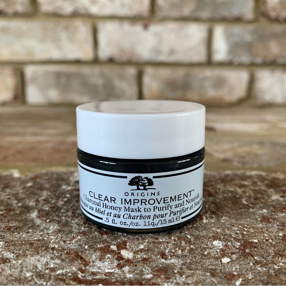 ✨$7✨ ORIGINS | Clear Improvement Charcoal Honey Mask | Deluxe Refillable Travel